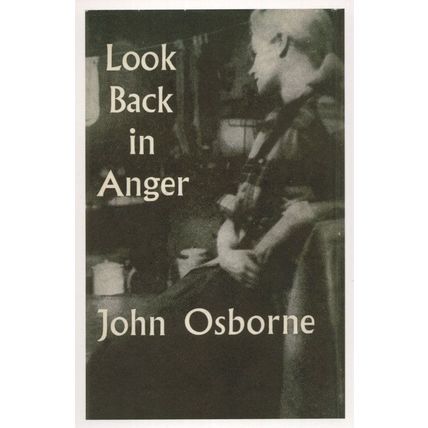 Look Back In Anger John Osborne 1957 Book Postcard