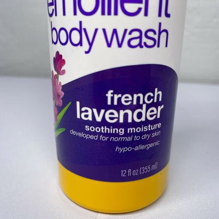 Alba Botanica Very Emollient Body Wash French Lavender Soothing Moisture 12oz.