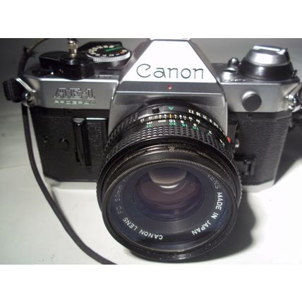 Canon AE-1 Program 35mm SLR Film Camera with 50mm 1:1.8*