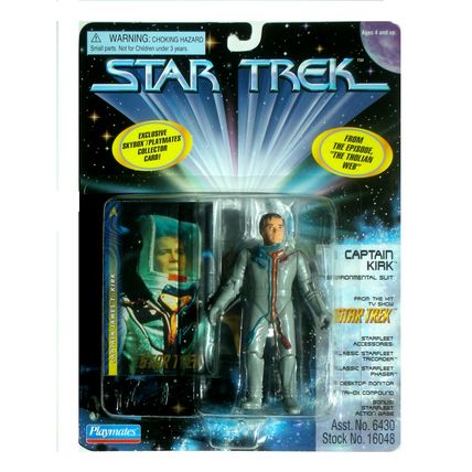 1997 Star Trek Action Figure - Captain Kirk Environmental Suit #010481 / NS
