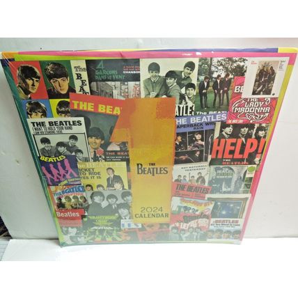 2024 The Beatles: Wall Calendar New Sealed Beatles Calendar