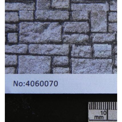 Papier bloc de pierre pour O gauge - échelle 1:48-feuille A4 (297 x 210 mm)