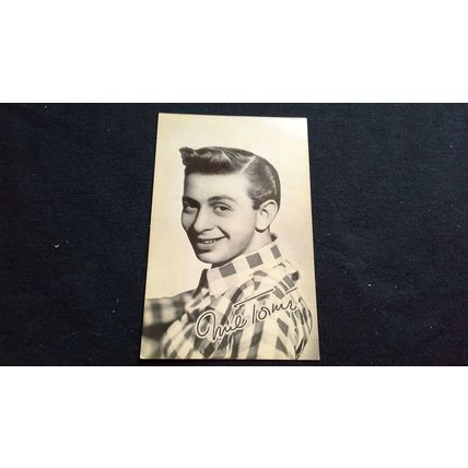 Black And White Preprinted Autograph Photo Mel Torme