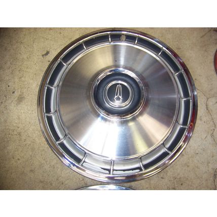 1966 67 PLYMOUTH VALIANT HUBCAPS 13" OEM 66 BARRACUDA PAIR