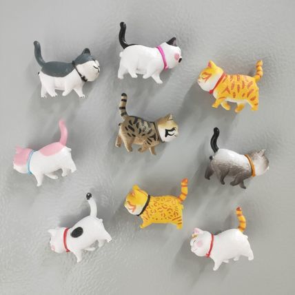 Fridge Magnet Cat Refrigerator Decor Kitty Cat
