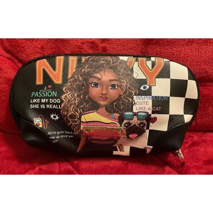 A Very Beautiful Vintage Nicky By Nicole Lee Cosmetic Bag