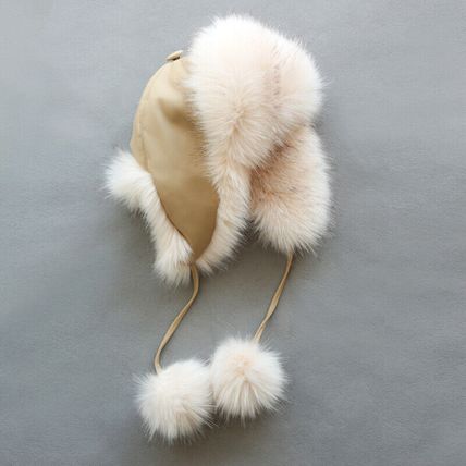 Women Kids Fur Faux Fox Ushanka Trapper Hat Winter Warm Russian Earflap Ski Cap