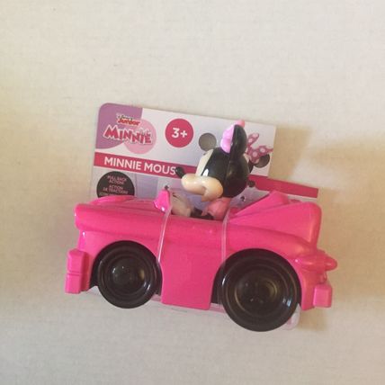 New Disney Mickey & Minnie Mouse Pull Back Action 3.5'' Cars