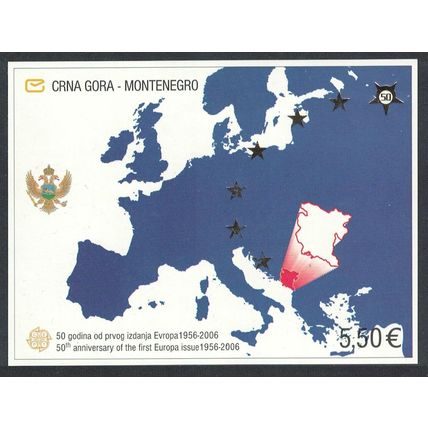 Montenegro Europa CEPT stamps MS 2006 MNH SG#MS185