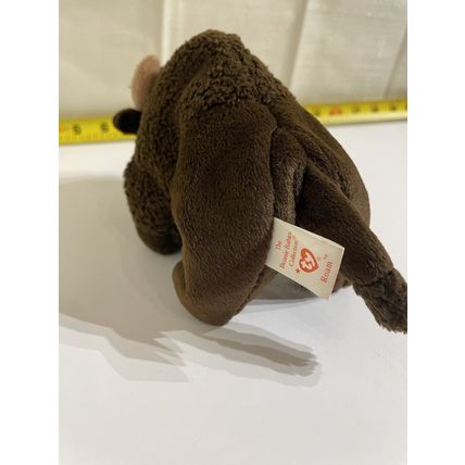 ROAM the BUFFALO / BISON - TY Beanie Babies Baby September 27th Birthday 1998