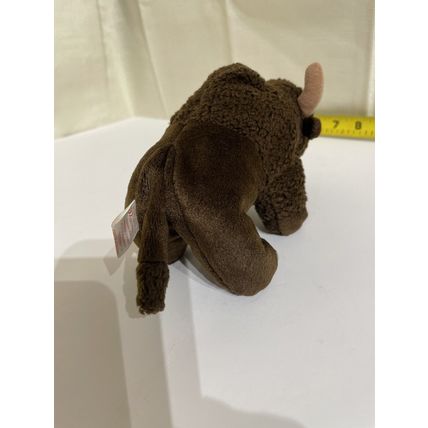 ROAM the BUFFALO / BISON - TY Beanie Babies Baby September 27th Birthday 1998