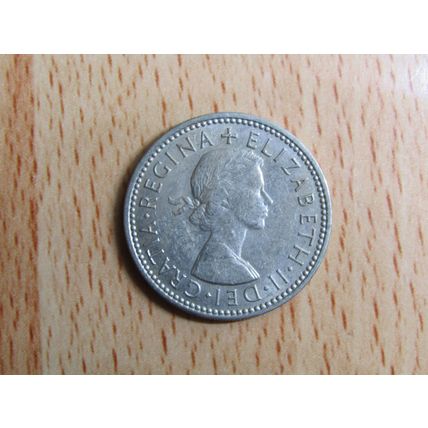 GB 1964 Elizabeth II Scottish 1/- Shilling Coin High Grade A/U