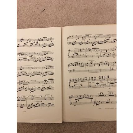 Cavatina and barcarole - two lyric pieces for pianoforte 1915. Schott & Co.