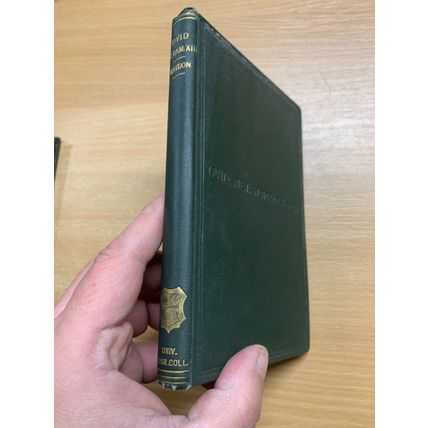 c1898 "OVID: METAMORPHOSES BOOK XIII" LATIN 8CE ROMAN POEM HARDBACK BOOK (P3)