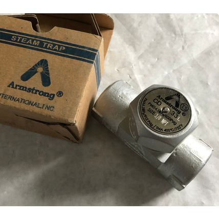 NEW ARMSTRONG 3/8 CD-33L,3/8" CD33L NPT, 600 psi, Disc STEAM Trap,AY