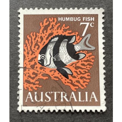 AUSTRALIA 1966 SG 0388 USED #1