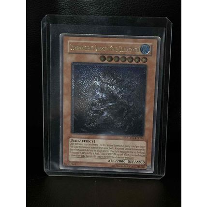 Superancient Deepsea King Coelacanth - PTDN-EN034 - Ultimate Rare - Unlimited Ed
