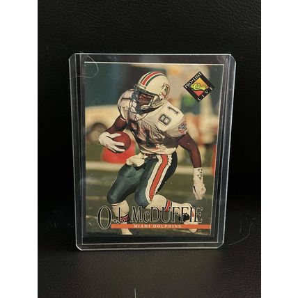 O.J. McDuffie #81 | 1994 Pro Line Live Football Trading Card
