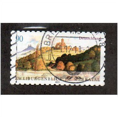 GER 2011 90c (S/A) 'WERRATAL ' FINE USED (EBID30-690)