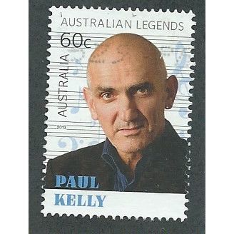 AUS 2013 60c 'AUSTRALIAN LEGENDS- PAUL KELLY' FINE USED (EBID38-209)