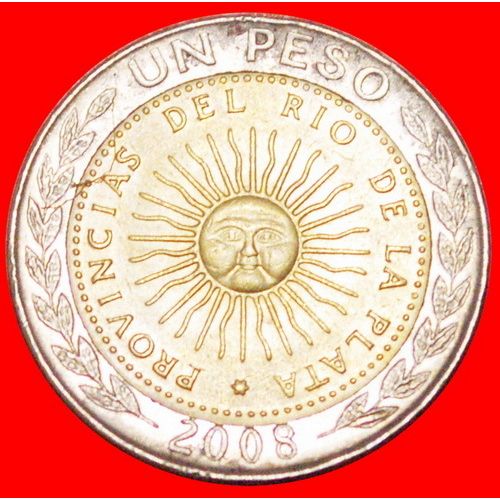 SUN: ARGENTINA ★ 1 PESO 1813 2008! LOW START ★ NO RESERVE!