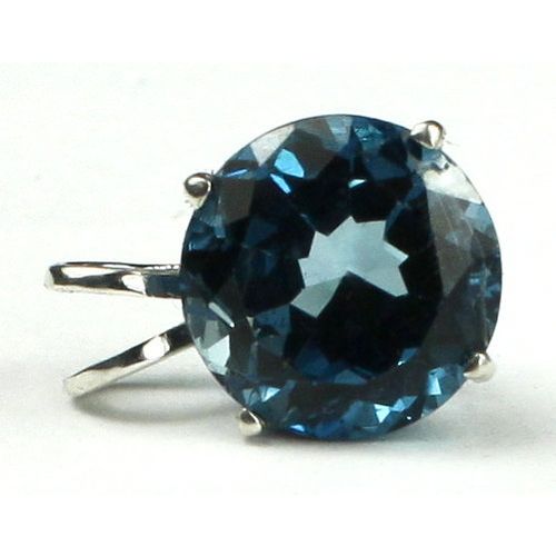 London Blue Topaz, 925 Sterling Silver Pendant, SP088