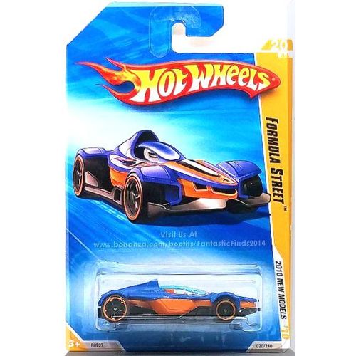 Hot Wheels - Formula Street: 2010 New Models #20/44 - #020/240 *Blue Edition*
