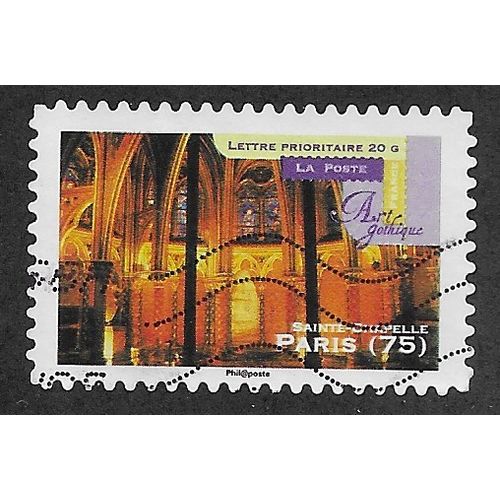 FRA 2011 (58c) 'GOTHIC ART - PARIS 75' FINE USED (EBID57-576)