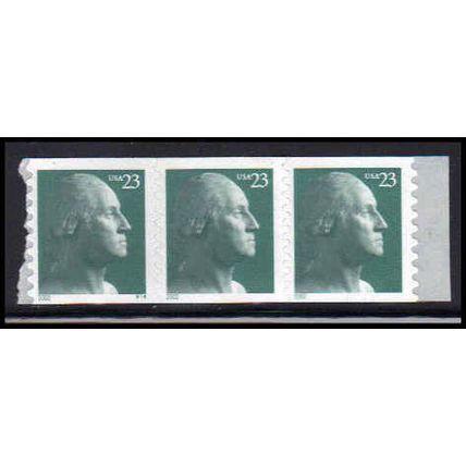 3617 23c George Washington Very Fine MNH CNP+1 Left V13 P/UL PA3807
