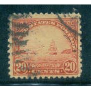 Used 567 20c Golden Gate Fine A16201