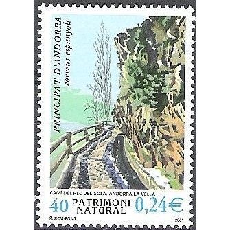 Andorra Español 2001 Michel 279 Neuf ** Cote (2008) 1.00 € Chemin Rec del Sola