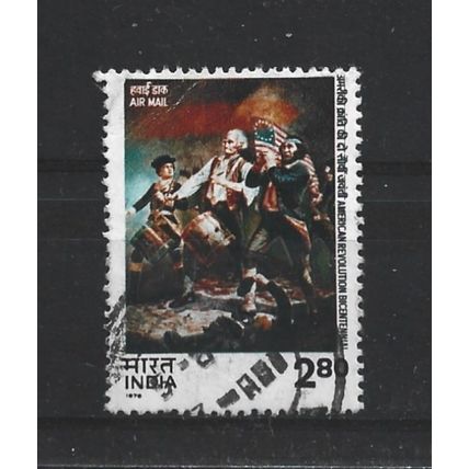 India.Bicentenary of American Revolution stamp.Fine Used.June23