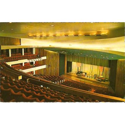 EASTBOURNE CONGRESS THEATRE Interior Postcard (952)