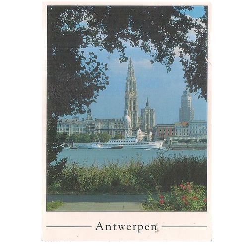 ANTWERPEN, ANTWERP, Belgium . used postcard
