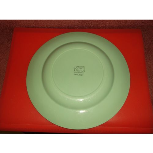 DESSERT PLATE (03/06) # # WOODSWARE BERYL GREEN