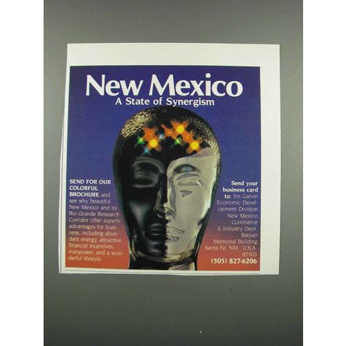 1983 New Mexico Ad - A State of Synergism