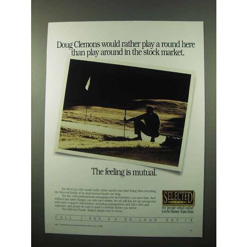 1993 The Selected Funds Ad - Doug Clemons Play Round
