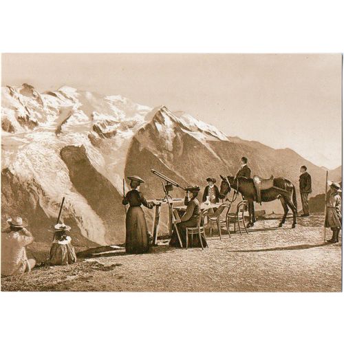 Editions Mythra Postcard Les Pionniers de l'Alpinisme [Pioneers Mountaineering]