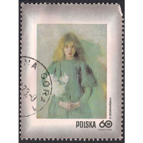 POLAND, FINE ART, Olga Boznanska(1865-1940), grey 1971, 60 Gr