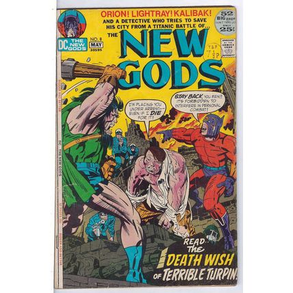New Gods (Vol 1) # 008 VG RS003 BRONZE AGE COMICS