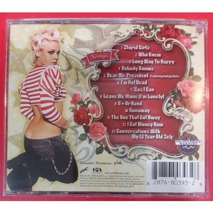 I'M NOT DEAD [Edited] by P!NK / PINK (CD, 2006 - LaFace - USA) BRAND NEW SEALED!