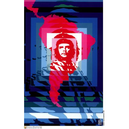 Political POSTER.CHE GUEVARA Latin America art.12.Revolution protest Art design
