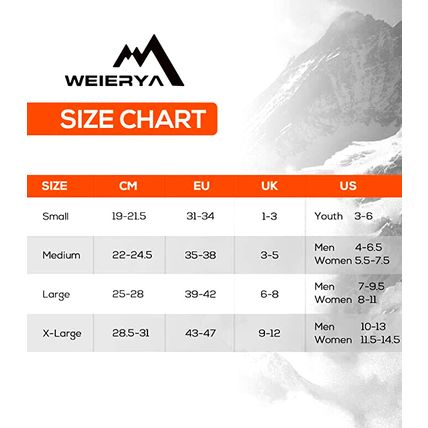 WEIERYA Ski Socks 2 Pairs Black/Gray Large for Skiing, Snowboarding, Outdoor