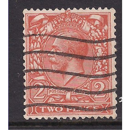 GB 1924 - 26 KGV 2d Orange Die 2 SG 421 Wmk 111 ( G1439 )