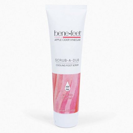 New Benefeet Scrub A Dub Cooling Foot Scrub Lotion (4 oz)