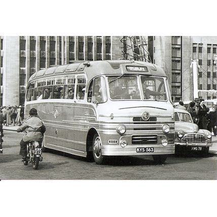 Black & White Photograph of Samuelson New Transport Co. Ltd. - KYS 563
