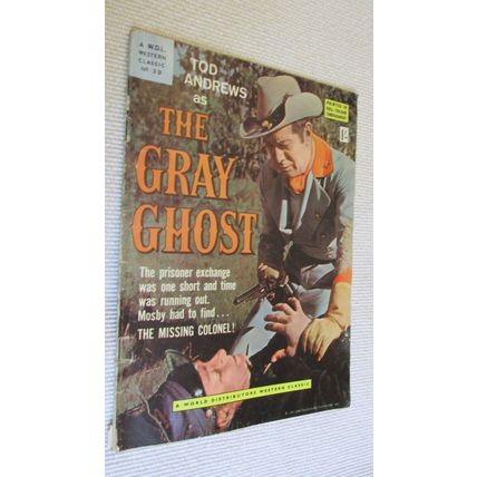 A WDL Western Classic Comic / World Distribution Western Classic- The Gray Ghost