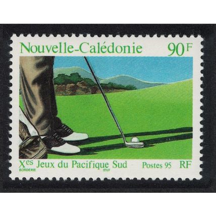 New Caledonia Golf Tenth South Pacific Games 1995 MNH SG#1048