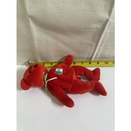 NWT Ty Beanie Baby “Osito” Red Bear Mexico Flag Stuffed Animal Plush Collectible