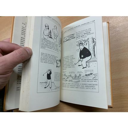 1950 MORIE MORRISON "HERE'S HOW IN GOLF" ILLUSTRATED HARDBACK BOOK (P3)